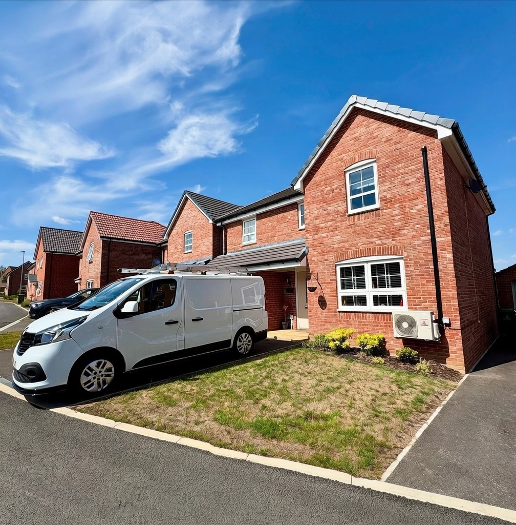 Complete Mitsubishi air conditioning system for Cheshire property