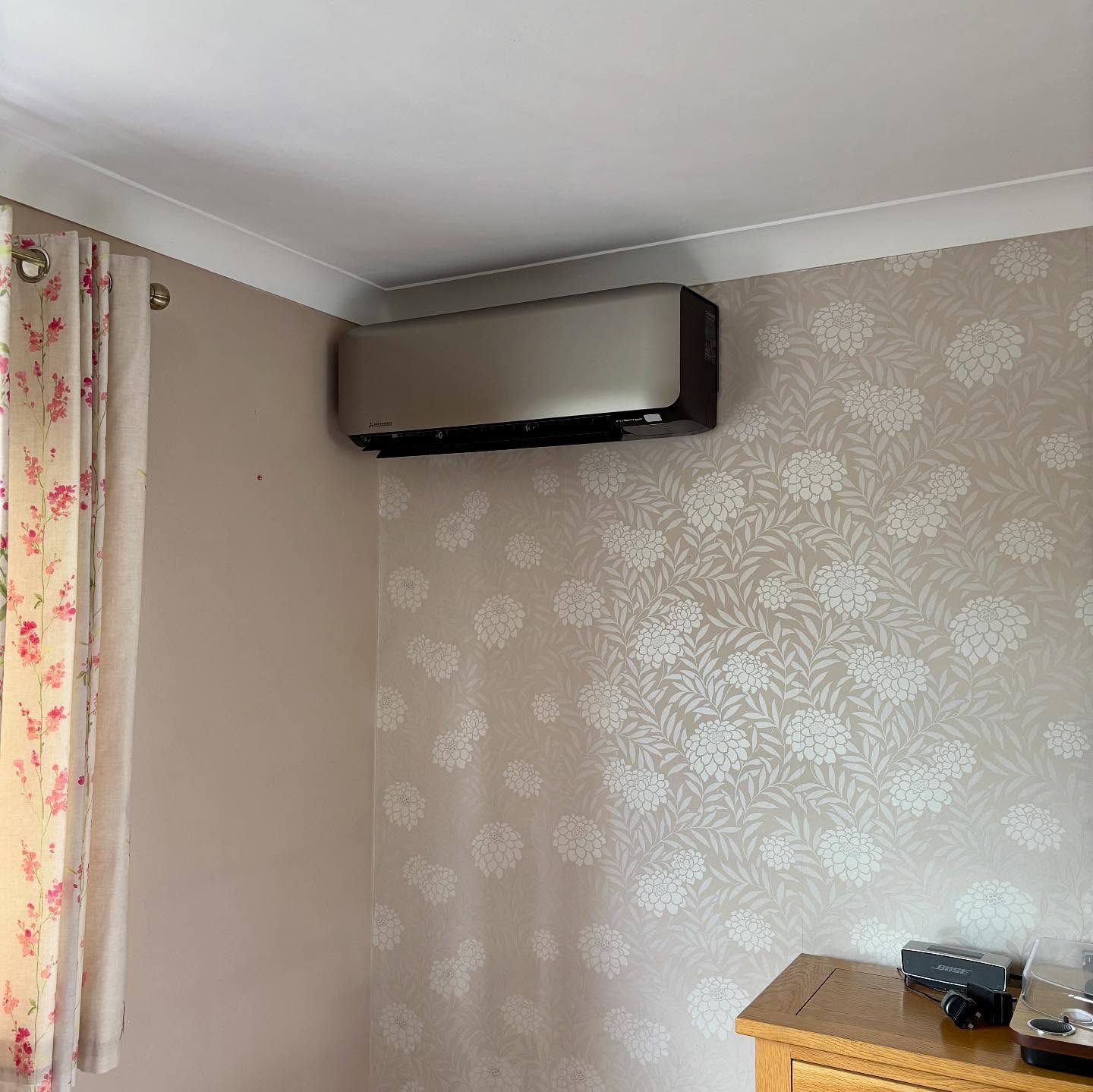 Mitsubishi cooling system in Warrington living space