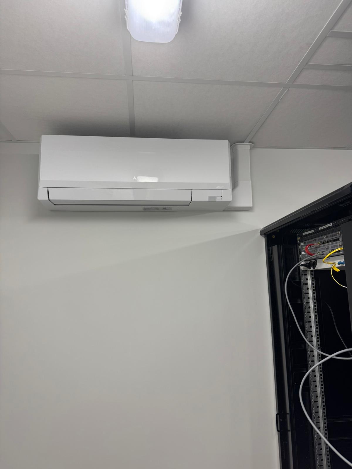 Mitsubishi indoor wall-mounted unit installed in Bury