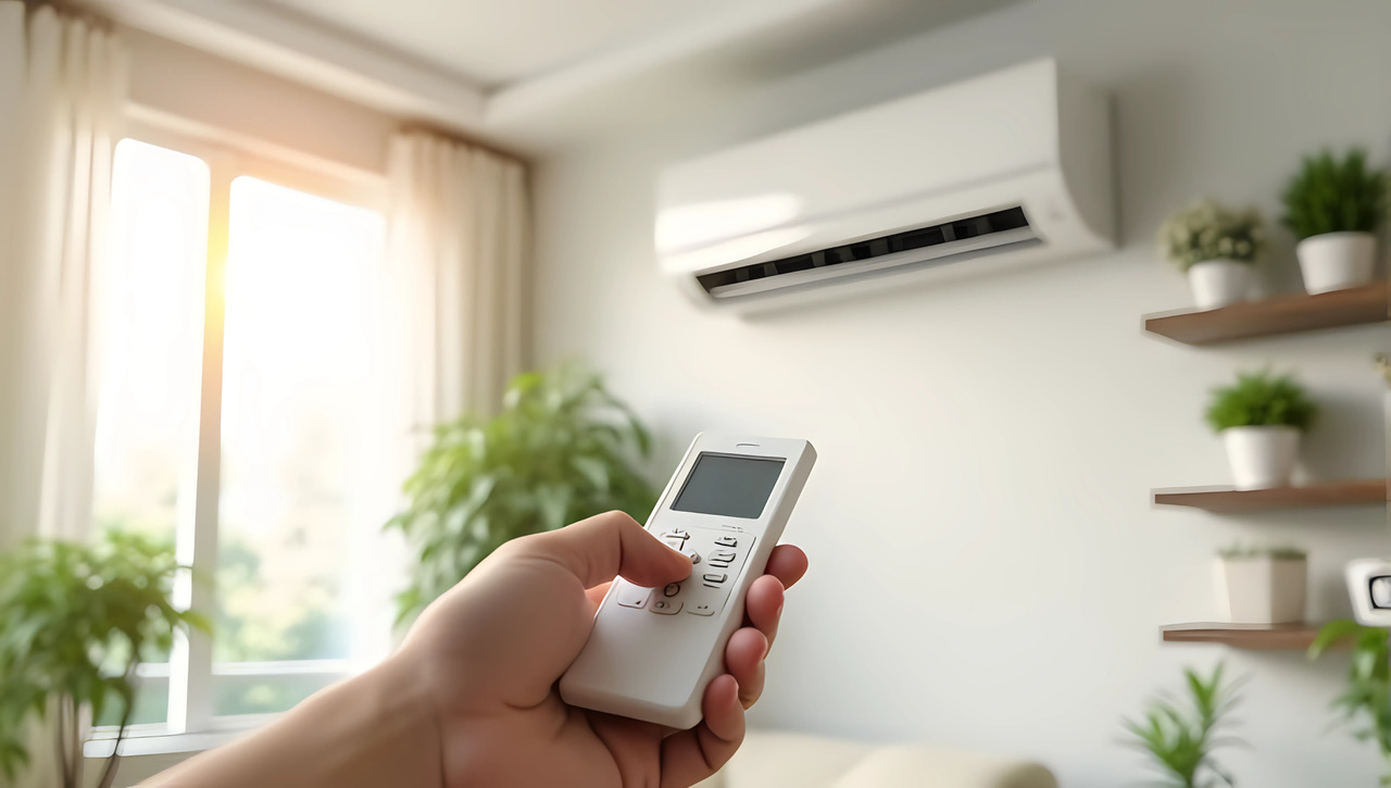 Home air conditioning installation